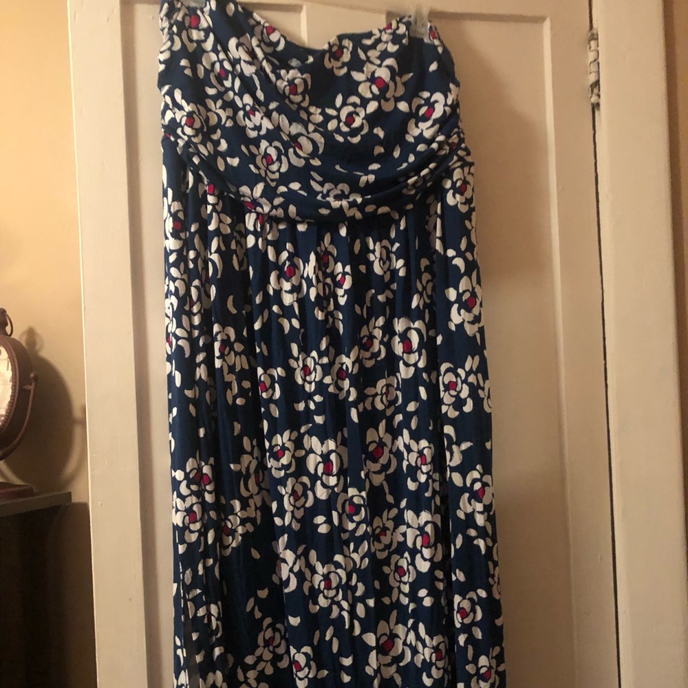 Strapless dress floral lane Bryant 22/24
